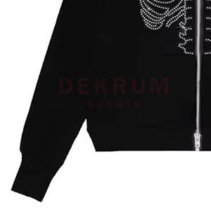 Sweat-shirts personnalisés avec strass pour hommes - Motif uni d'hiver, couleur et taille personnalisées, vêtements décontractés pour adultes - Product Image 5