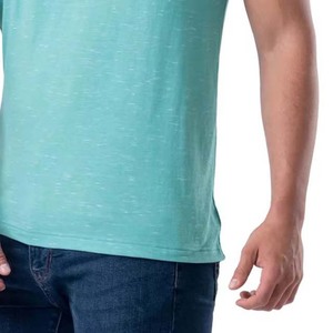 300G 80% Cotton 20%<b>Polyester</b> Heavy Weight Casual Tops Summer Short-Sleeved Oversized <b>Tshirt</b> Men's Plain T-Shirts - Product Image 4