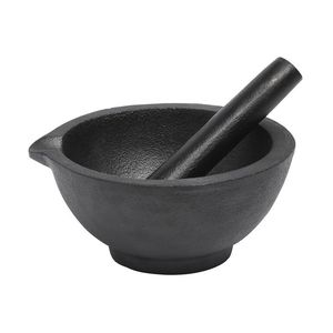 Mortero y Maja de mármol pulido de primera calidad con venas audaces, ideal para regalos de boda, inauguración de la casa o colección de cocina - Product Image 5