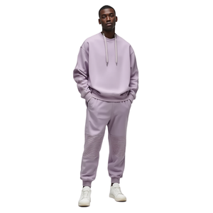 Luxury Heavyweight Oversized Sweatsuit Premium Cotton Hoodie <b>Jogger</b> Outfit Custom Manufacturer - Product Image 1