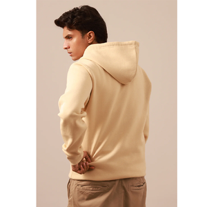 Personalizado de alta calidad de los hombres 100% algodón más polar pulóver Sudadera con capucha de gran tamaño en blanco de peso pesado Streetwear Sudadera con capucha para los hombres - Product Image 4