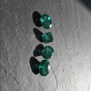 Piedra Esmeralda Perfecta, Forma Octogonal, Piedras Preciosas Sueltas, Color Verde, Esmeralda Natural de Zambia, Calidad Cu, 20% de Descuento y Regalo de Año Nuevo - Product Image 2