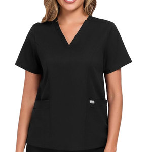 Premium Quality 100% Cotton Comfortable Lightweight Durable <b>Scrub</b> Jacket Needle Detection Seamless Fusing Women Hospital Use - Product Image 1