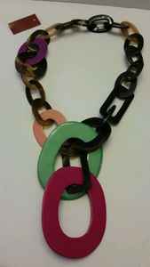 Collar circular de cuerno de búfalo, belleza de la naturaleza con nuestro impresionante collar circular de cuerno de búfalo - Product Image 4