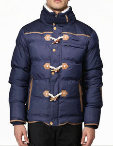 Veste parka tendance, nouvelle, classique, pour homme, lourde, avec poignets élastiques, durable, élégante, respirante, vêtement d'hiver, col montant - Product Image 1