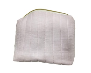 กระเป๋าผ้าคอตตอนพิมพ์ลายสำหรับผู้หญิงกระเป๋าคลัทช์แฟชั่นฤดูร้อนมีซิปสีทองกระเป๋าเครื่องสำอางความงามพิมพ์หลายสีสำหรับให้เป็นของขวัญ - Product Image 4