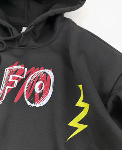 Streetwear personnalisé poids lourd hommes sweat à capuche 3D bouffant impression Vintage lavage surdimensionné manches 3d moussant lettre sérigraphie sweat à capuche imprimé bouffant - Product Image 6