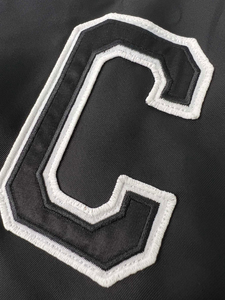 Veste universitaire en satin 100% polyester, logo personnalisé de l'équipe sportive et du club, veste universitaire en satin de baseball, veste universitaire en satin de l'université - Product Image 6