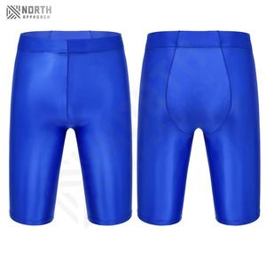 Pantalones Cortos de Compresión Personalizados con Logotipo para Hombre, para Fitness, Entrenamiento, Deportes, Correr, Secado Rápido, con Talla Personalizada - Product Image 1