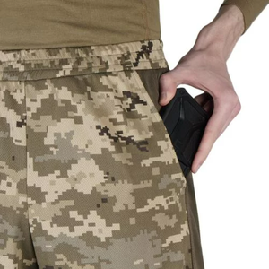 Shorts d'entraînement légers avec tissu respirant et coupe ergonomique "CIVILIS 2.0" - CAMO - Product Image 4