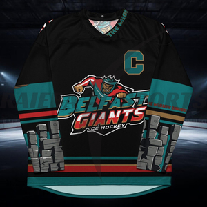 2025 Factory Wholesale Custom Printed Breathable Eco-Friendly Ice Hockey Uniform Set Premium Quality Customized Design Team <b>Name</b> - Product Image 3
