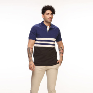 Polo d'été respirant pour hommes Nouveau T-Shirt de couleur unie brodé Revers décontracté Loisirs Business Fashion Plus Size - Product Image 6