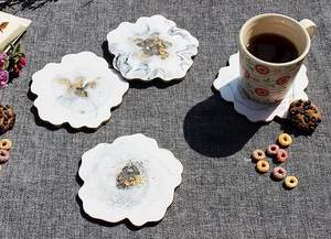 Posavasos Artesanal de Resina de Alta Calidad, Estilo Bohemio, Ecológico, Diseñado para Proteger los Muebles del Calor, la Humedad y las Derrames de Bebidas - Product Image 5