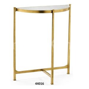 Offre Spéciale Table d'appoint ronde en manguier massif et métal noir Lot de 2 Pcs - Product Image 3