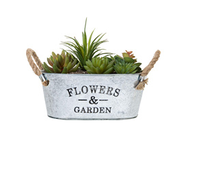 Sale garden planters metal new style metal pots and planters in wholesale price new garden pots and planters - Product Image 2