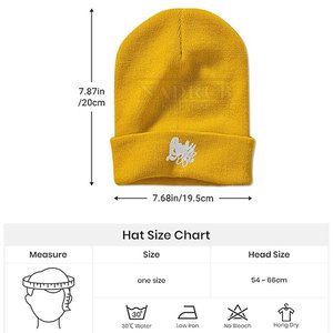 Gorro cálido y acogedor para clima frío con tejido de punto suave Gorro elegante con material elástico - Product Image 4