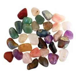 Großhandel Mix Tumble Stones Kristalle Heilung Mineralien Felsen Reiki Edelsteine Home Dekorative Meditation Quarz Edelsteine