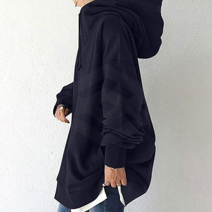 Dernier design de sweat-shirts oversize pour femmes, sweat-shirts à capuche d'hiver, devant 100% coton, écologique, de haute qualité, fabriqué au Pakistan, vêtements de rue - Product Image 5