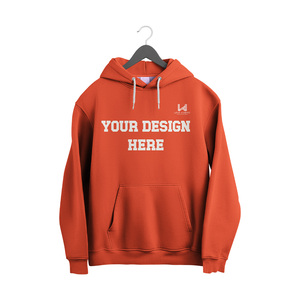 100% coton confortable motif solide tricoté sweat grande taille hommes et femmes usage décontracté quotidien sweat à capuche à bas prix - Product Image 2