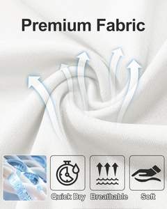 Vêtements de sport à logo personnalisé pour hommes, chemise de gymnastique à manches courtes, tissu tricoté respirant pour l'entraînement en polyester à séchage rapide, impression sportive, 220 grammes - Product Image 2