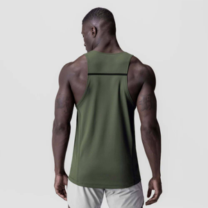 Débardeur décontracté en maille pour homme, performance athlétique, écologique, séchage rapide, extensible, confort pour une utilisation toute la journée - Product Image 2