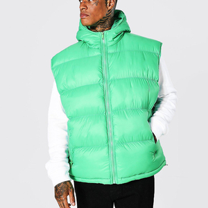 Custom Logo Men's Winter Puffer <b>Jacket</b> with Sleeveless Puffer Vest New Design <b>Canvas</b> <b>Jacket</b> Convenient Pockets Casual Fashion - Product Image 1