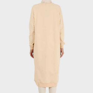 Sweat-shirts à capuche islamiques longs de qualité supérieure 2025 pour femmes, mode élégante, longueur longue, sweats à capuche musulmans - Product Image 5