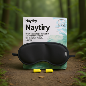 Set da Viaggio Sostenibile Naytiry in RPET, Gadget Ecologici per il Nomo Moderno - Product Image 3