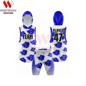 Uniformes de football américain personnalisés, ensembles de maillots 7V7, options de tailles plus grandes, durables, légers, respirants, 100% polyester - Product Image 2