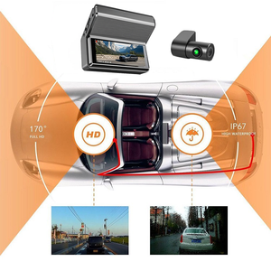 Hệ thống camera hành trình Melia 3.16 inch IPS hai kênh 4K+1K, camera lùi, tầm nhìn ban đêm, kết nối WiFi, ghi hình kép - Product Image 4