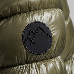 Long Sleeve <b>Hooded</b> Stand Collar Waterproof Canvas Men Puffer <b>Jacket</b> High Quality Winter Front Logo Design - Product Image 6