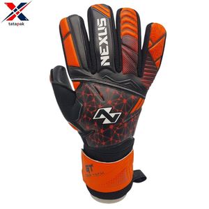 Gants de gardien de but de football personnalisés de haute qualité, cuir respirant, latex naturel, doigts antidérapants, protection extérieure - Product Image 6