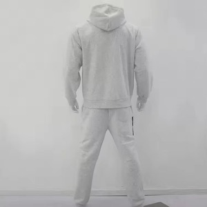 Conjunto de pantalones de chándal personalizados con capucha, chándales para correr de dos piezas para hombres, fabricantes de ropa de invierno para hombres - Product Image 6