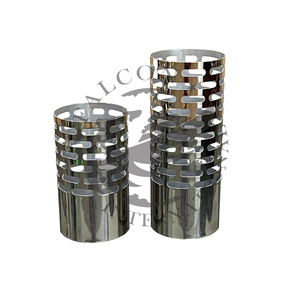 Florero de latón de último diseño para encimera y sala de estar y oficina decorar 3 piezas para decoración de fiesta con logotipo personalizado - Product Image 5