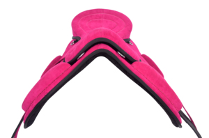 High Quality Treeless Freemax Fully Suede All Purpose Horse <b>Saddle</b> - Product Image 3