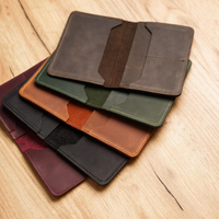 Dompet Kartu & Paspor Kulit Asli Anti-RFID, Dompet Perjalanan Trendy, Produsen Grosir
