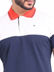 Élégant et confortable à porter au quotidien Premium Mercerised Cut Sew pour Polo Neck Half Sleeve TShirt Meilleure qualité Regular Fit 100% Cott - Product Image 3