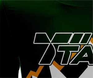 T-shirts à sublimation 100% coton de qualité supérieure Tissu tricoté léger et respirant pour conceptions et équipes personnalisées - Product Image 4