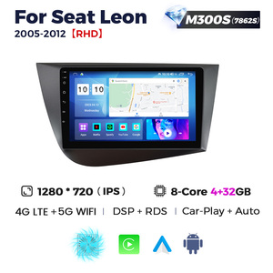 NaviFly Écran tactile Android Qled Wifi le plus récent pour <span class=keywords><strong>Seat</strong></span> <span class=keywords><strong>Leon</strong></span> 2005-2012 avec Car Play Android Auto - Product Image 3