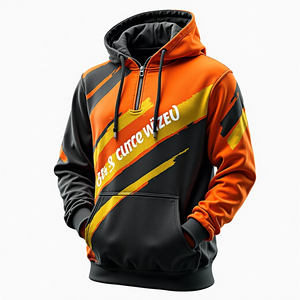 Sudadera con Capucha Estilo Urbano para Hombre, Duradera, Personalizada, Extra Grande, Sublimada, 100% Poliéster, Mezcla de Algodón Básico, Corte Moderno - Product Image 3