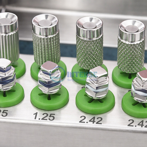 ชุดไขควงหกเหลี่ยมสแตนเลสสำหรับศัลยกรรมฝังรากเทียม 8 ชิ้น แบบยาวและสั้น สำหรับการผ่าตัดฝังรากเทียมที่มีความแม่นยำสูง - Product Image 3