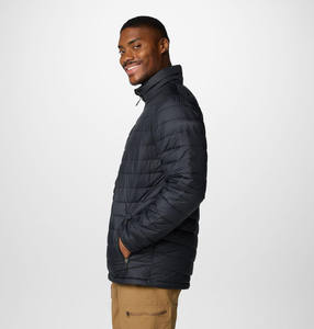 Nouvelle arrivée 2026, veste matelassée longue pour homme en nylon/polyester, unie, fabrication directe d'usine, fabriquée au Pakistan, prix bas - Product Image 3