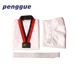 Traje de Taekwondo para Hombres, Mujeres y Niños, Traje de Karate de Algodón y Poliéster, Uniformes de Taekwondo blancos TKD, Conjunto WTF Karate Judo Taekwondo Dobok - Product Image 5
