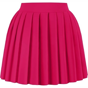 Vente chaude pas cher prix exigible jupe de sport taille haute pour les femmes jupe de tennis respirante à séchage rapide - Product Image 4