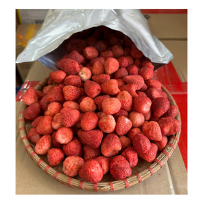 สตรอว์เบอร์รีอบแห้งแบบแช่แข็ง พรีเมียม รสหวานธรรมชาติ คุณภาพสูง จำหน่ายจำนวนมาก เกรดส่งออก ผู้จัดจำหน่ายจากเวียดนาม - Product Image 1