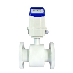 Phản ứng nhanh cũng hồ nước RS485 OLED hiển thị rỗng Ống phát hiện PTFE lót điện từ đo lưu lượng - Product Image 2