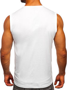 Camisetas sin mangas de alta calidad para hombre, sublimación en blanco, camiseta personalizada para correr para hombre, ropa atlética, camisas para hombre sin mangas - Product Image 2
