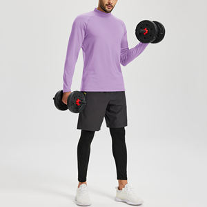 Camiseta de Compresión de Manga Larga Personalizada con Logotipo, para Entrenamiento Deportivo, Fitness, Ropa Deportiva de Alto Rendimiento - Product Image 5