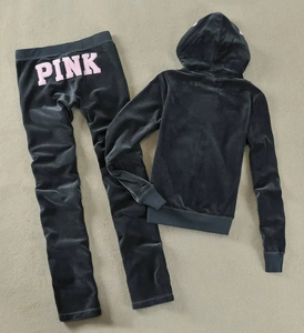 Ensembles de sweats à capuche pour femmes de luxe en gros printemps lettres en molleton impression bouffante pantalons de survêtement à capuche ensemble de jogging survêtement survêtement - Product Image 1