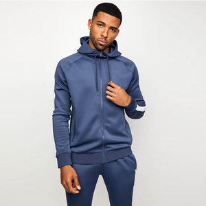 Ensemble de survêtements de gym pour hommes vêtements de sport d'hiver de haute qualité pour le jogging 100% coton molletonné ODM Streetwear athlétique - Product Image 2